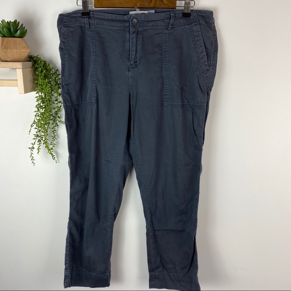 Old navy gray chino straight size 10